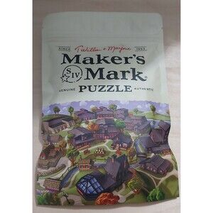 Makers Mark Puzzle - 2021 Ambassador’s Christmas Gift - Maker’s  SEALED